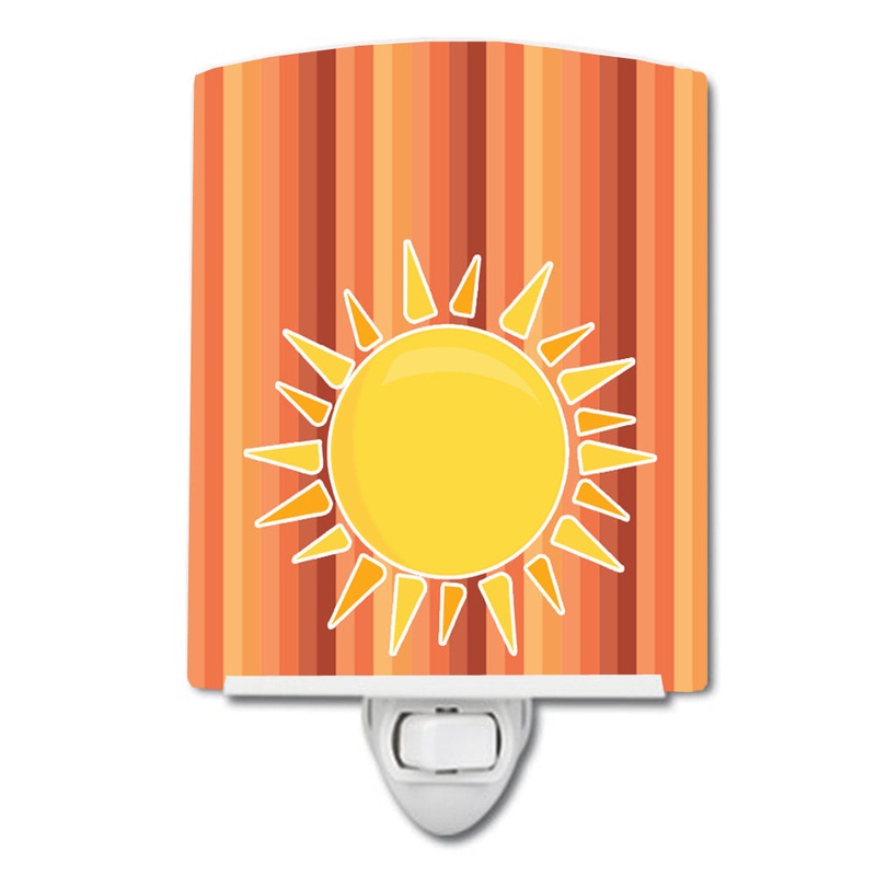 Sun with Stripes Ceramic Night Light BB6924CNL