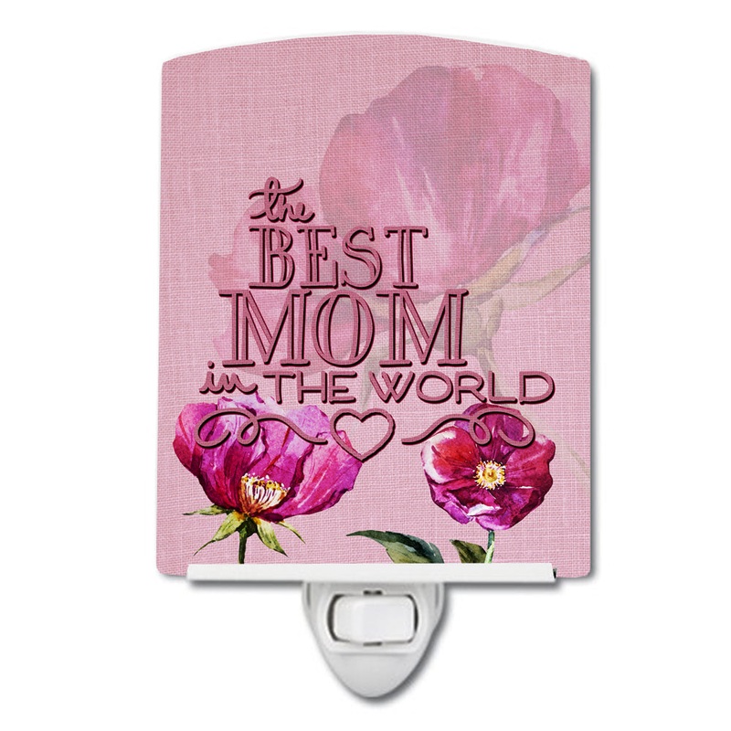 The Best Mom in the World Ceramic Night Light BB5418CNL