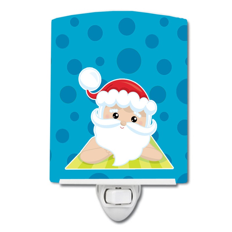 Beach Santa Claus #8 Ceramic Night Light BB9075CNL