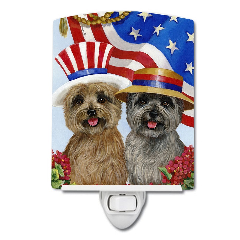 Cairn Terrier USA Ceramic Night Light PPP3060CNL