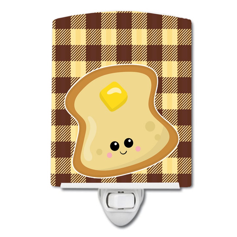 Buttered Toast Face Ceramic Night Light BB7041CNL
