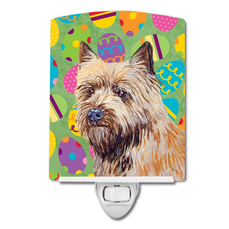 Cairn Terrier Easter Eggtravaganza Ceramic Night Light LH9410CNL
