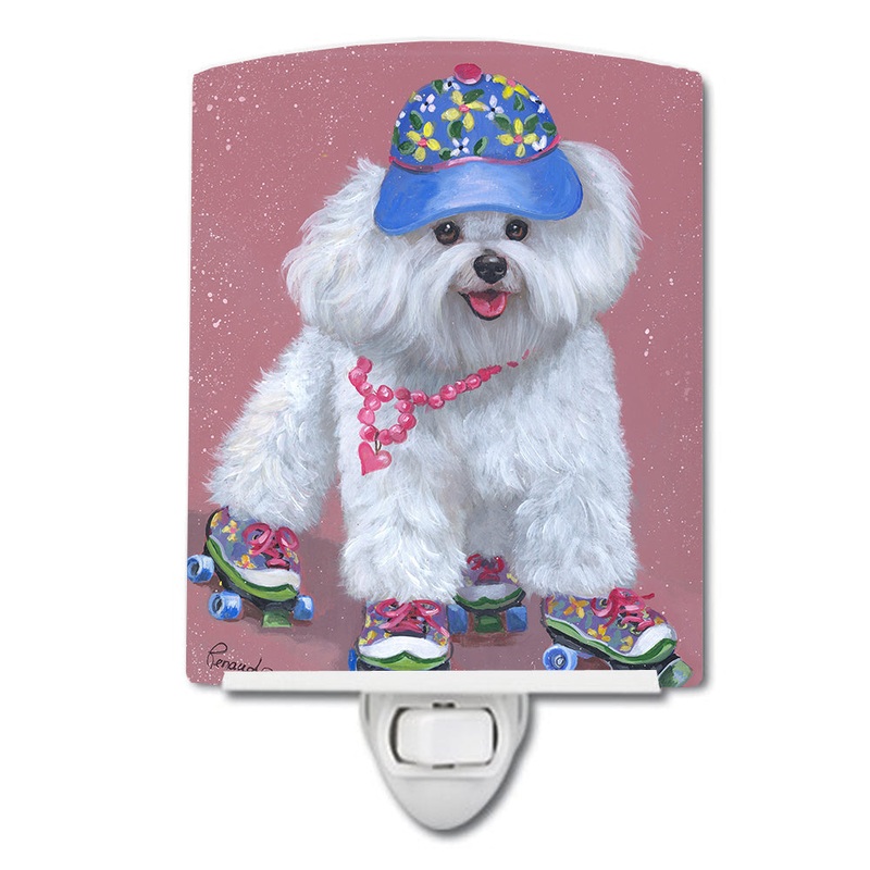 Bichon Frise Girls do it Better Ceramic Night Light PPP3021CNL