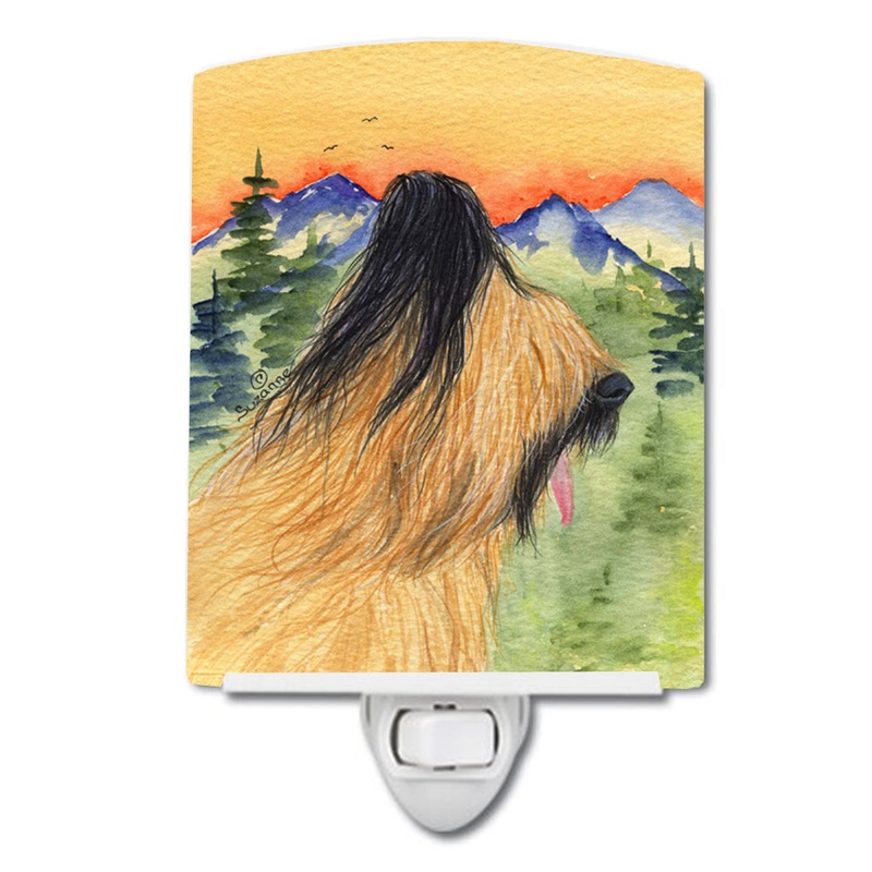 Briard Ceramic Night Light SS8318CNL