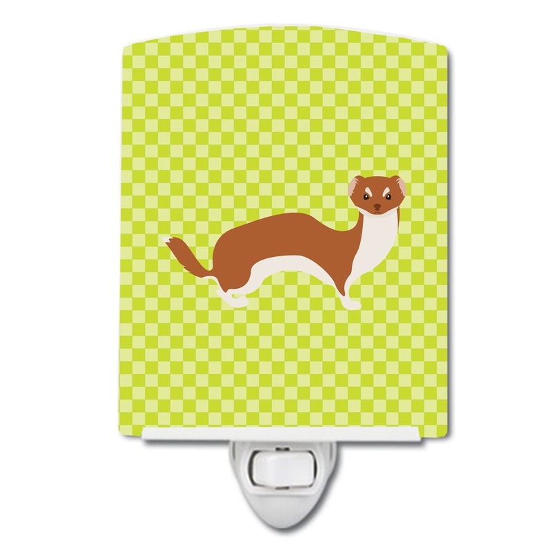 Weasel Green Ceramic Night Light BB7696CNL