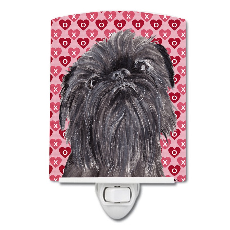 Brussels Griffon Hearts and Love Ceramic Night Light SC9559CNL