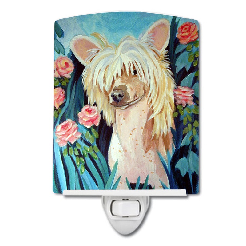 Chinese Crested Ceramic Night Light 7087CNL
