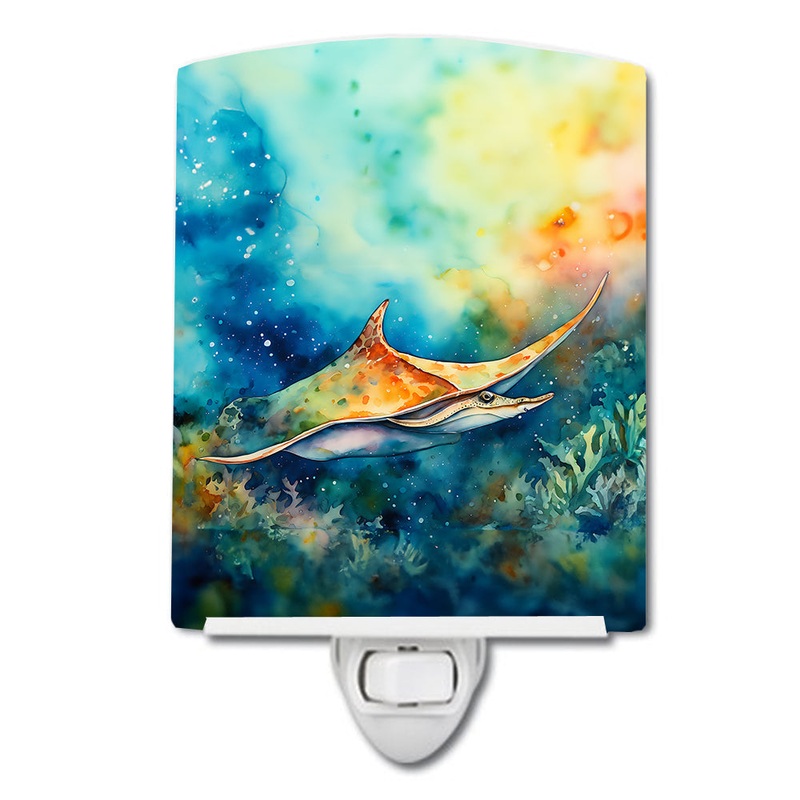 Sting Ray Ceramic Night Light