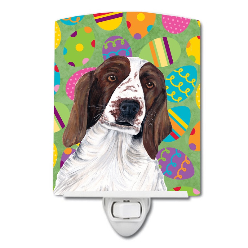 Welsh Springer Spaniel Easter Eggtravaganza Ceramic Night Light SC9460CNL