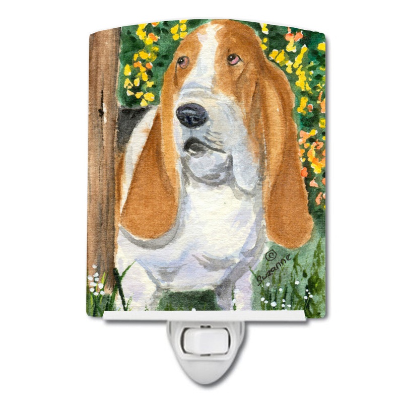 Basset Hound Ceramic Night Light SS8964CNL