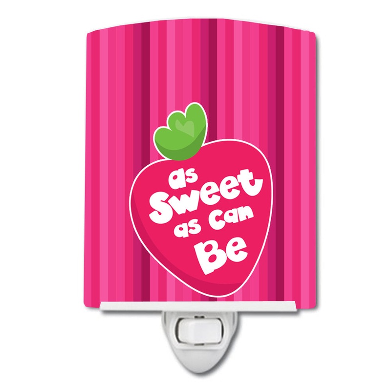 Stawberry As Sweet as Can Be Ceramic Night Light BB7106CNL