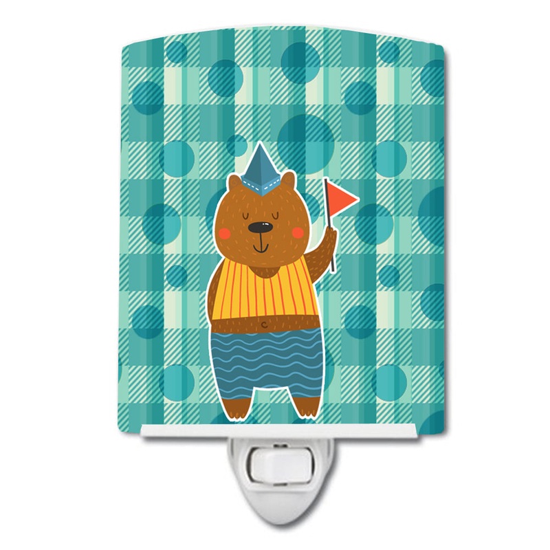 Celebration Bear Ceramic Night Light BB6769CNL