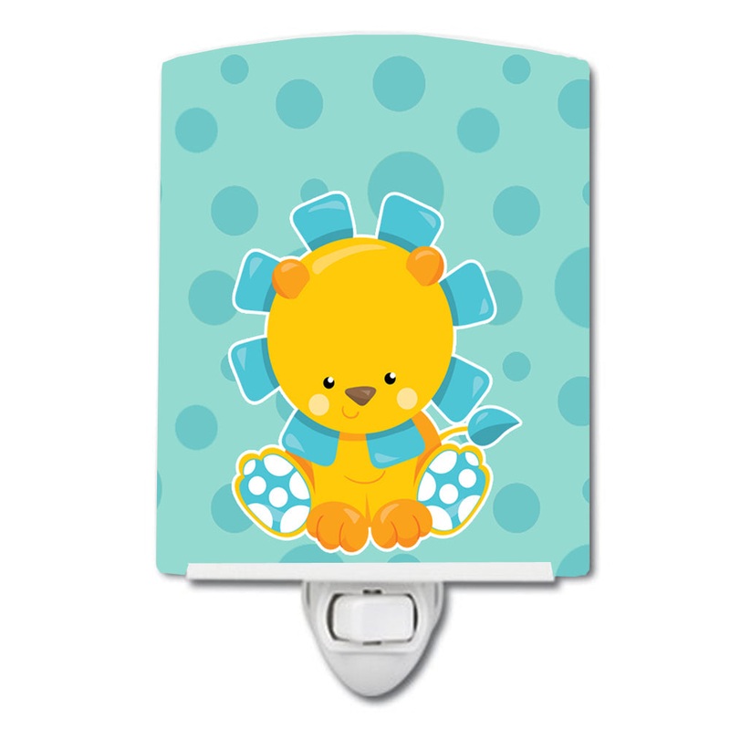Boy Lion Ceramic Night Light BB6823CNL