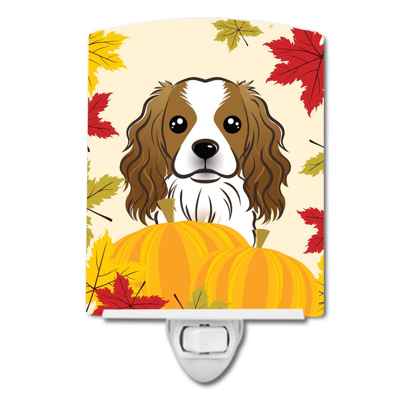 Cavalier Spaniel Thanksgiving Ceramic Night Light BB2030CNL