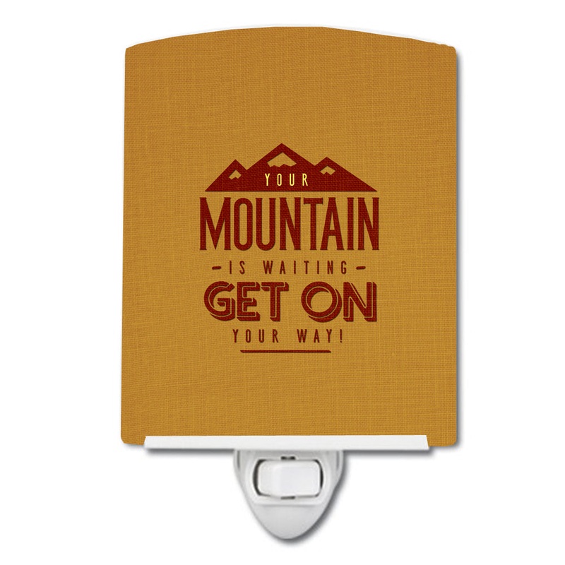 The Mountain is Waiting Ceramic Night Light BB5451CNL