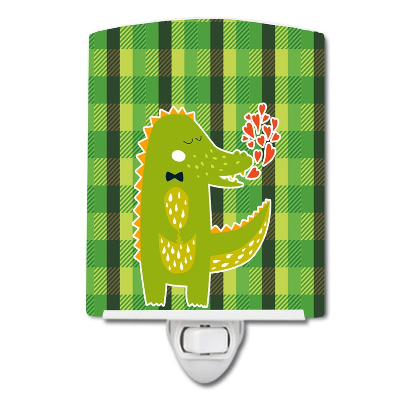 Alligator Love Ceramic Night Light BB6741CNL