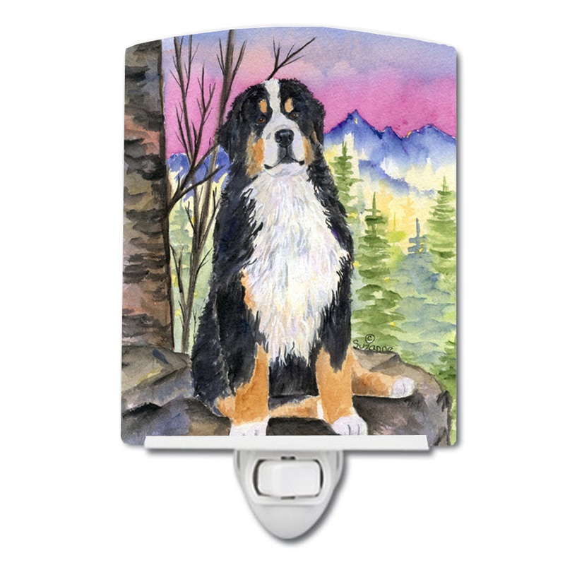 Bernese Mountain Dog Ceramic Night Light SS8336CNL