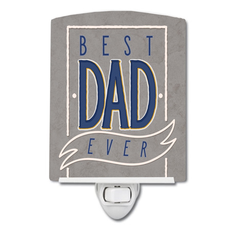 Best Dad Ever Ceramic Night Light BB5430CNL