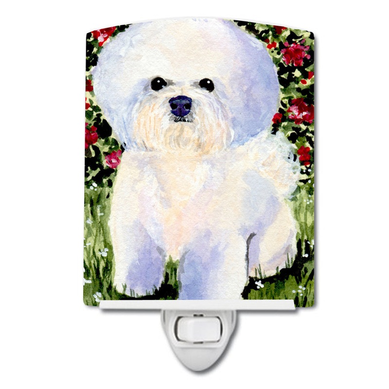 Bichon Frise Ceramic Night Light SS8914CNL