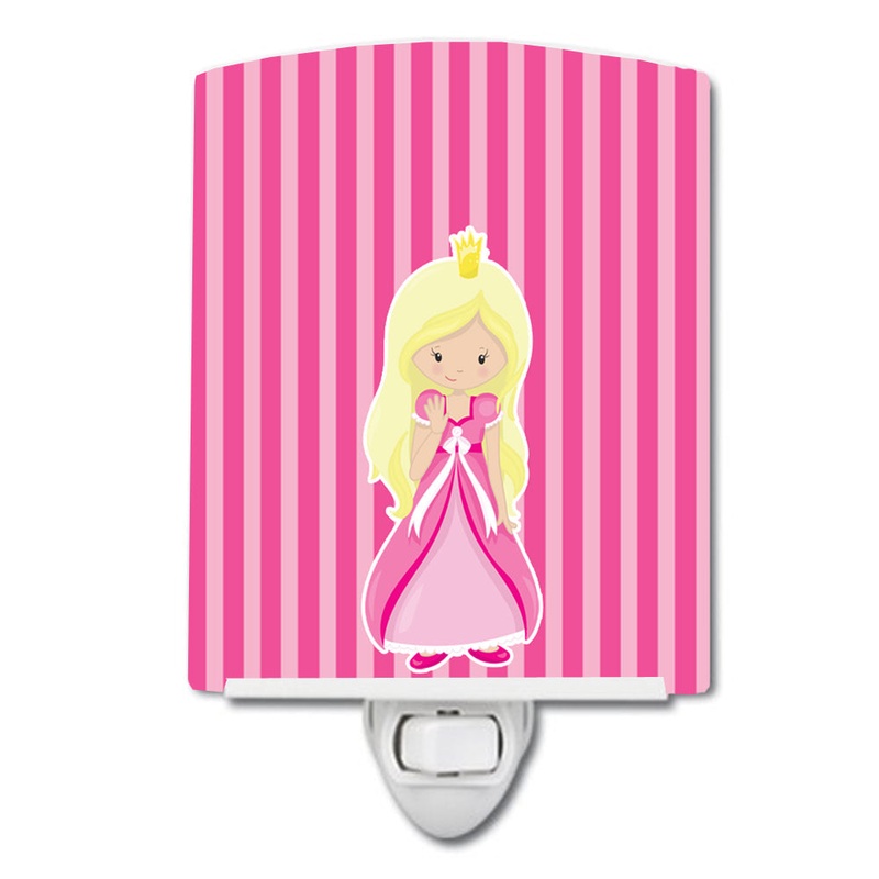 Blonde Girl Princess Wendy Ceramic Night Light BB8755CNL