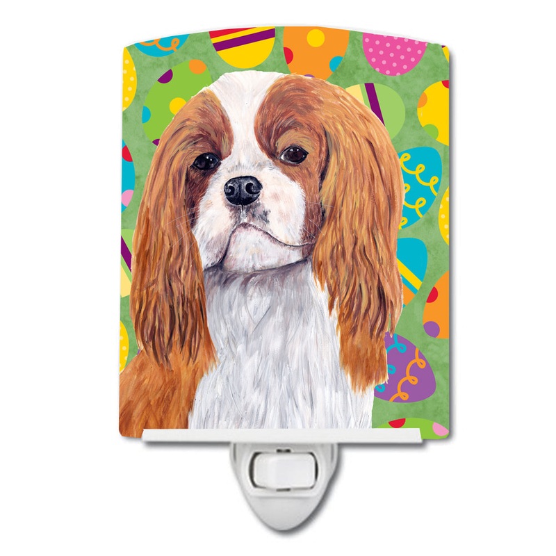Cavalier Spaniel Easter Eggtravaganza Ceramic Night Light SC9474CNL