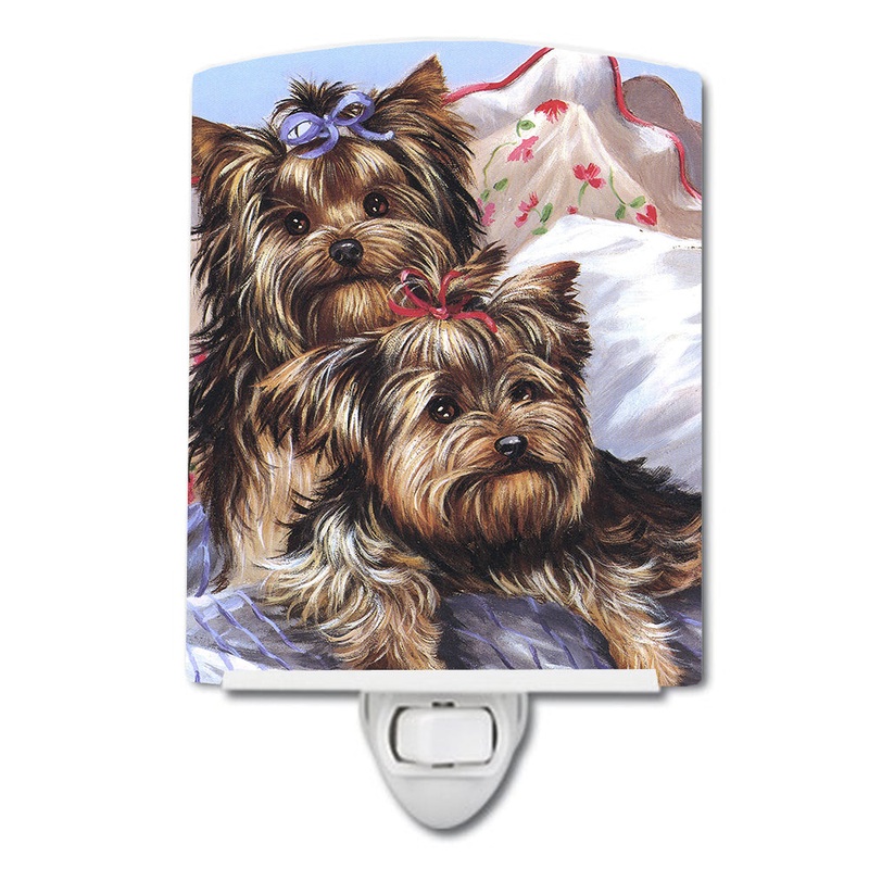 Yorkie Bed Bugs Ceramic Night Light PPP3240CNL