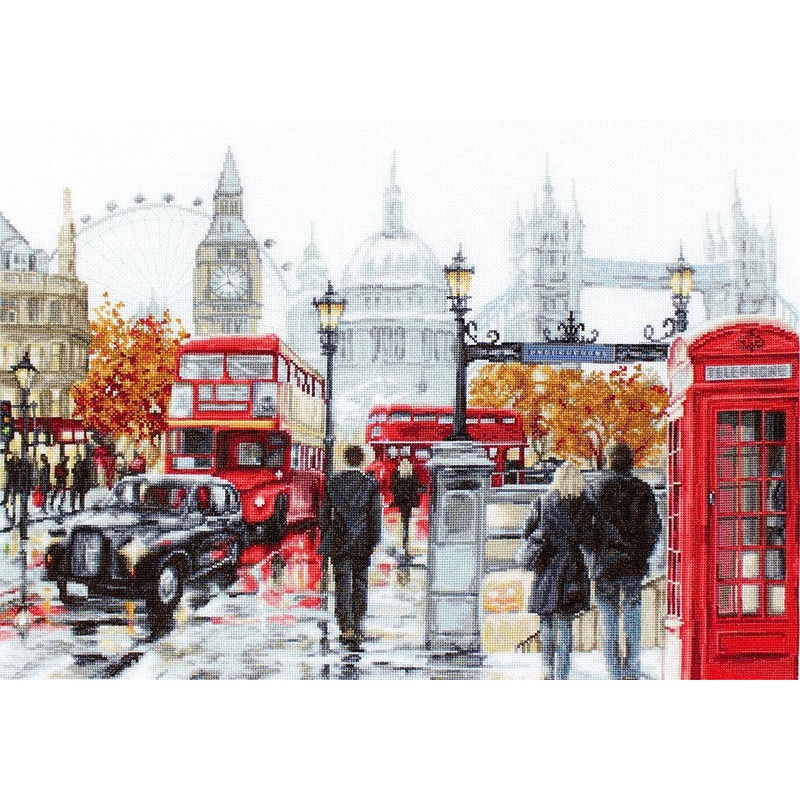 London B2376L Counted Cross-Stitch Kit