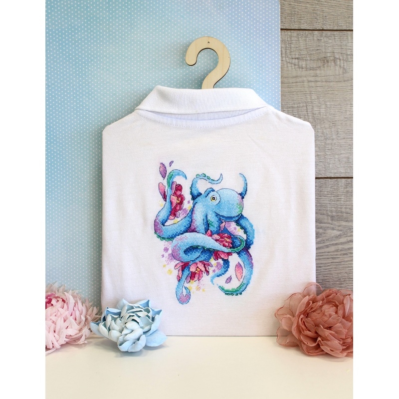 Octopus SV-548 Counted Cross Stitch Kit
