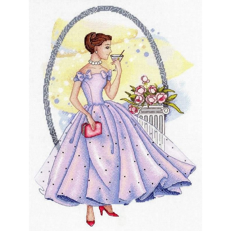 Breakfast at Tiffany's HB-729 / SNV-729 Counted Cross Stitch Kit