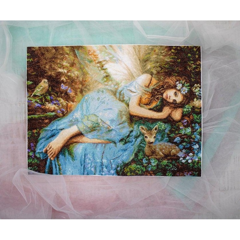 Counted Cross Stitch Kit Spring Fairy Leti960