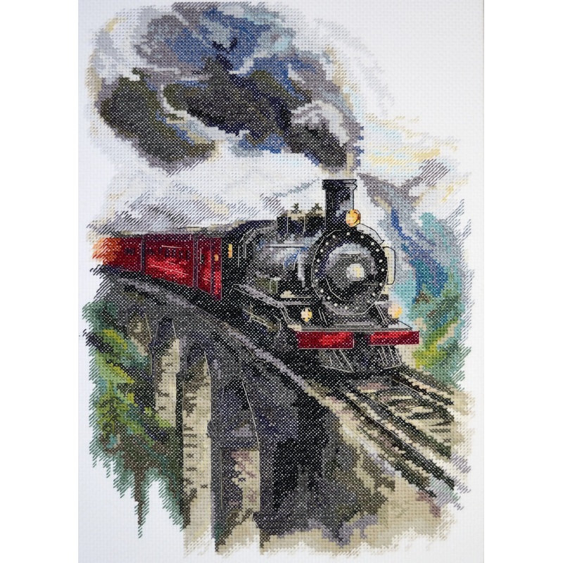 Cross-stitch kit - Eastern Express