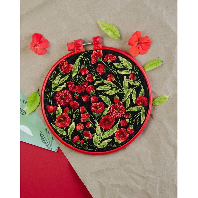 Cross-stitch kits - Flower dance AHM-079