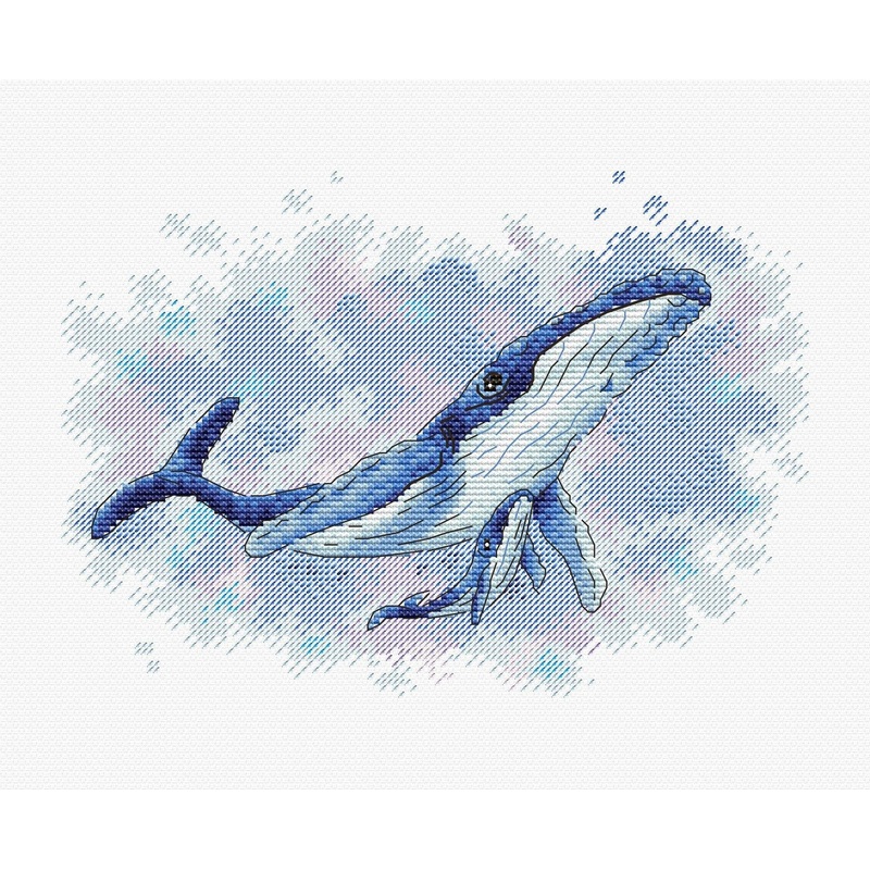 Deep Sea Life SM-390 Counted Cross Stitch Kit