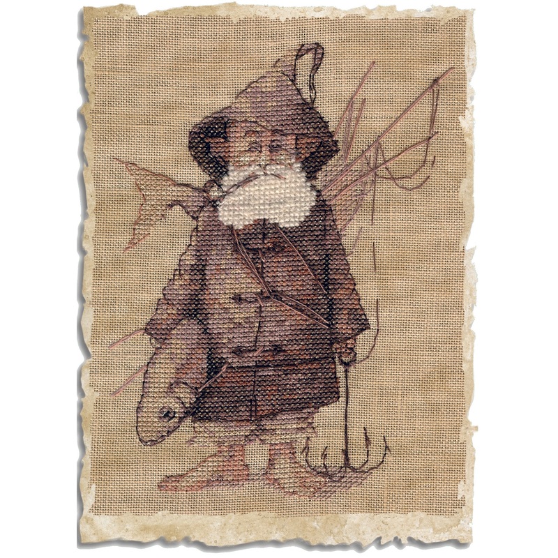 Fisherman  54-A031 K Counted Cross Stitch Kit