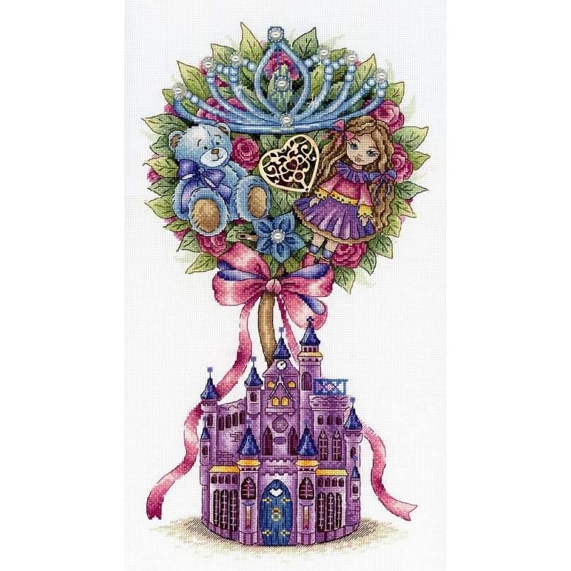 Girls Dream SNV-717 Counted Cross Stitch Kit