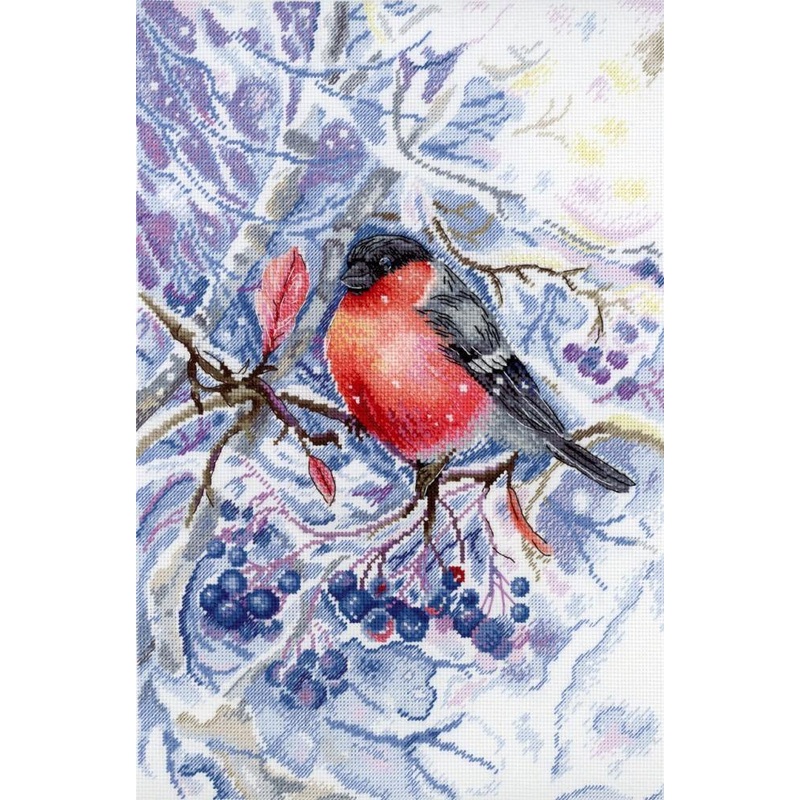In the Snowing Forest SNV-665 Counted Cross Stitch Kit