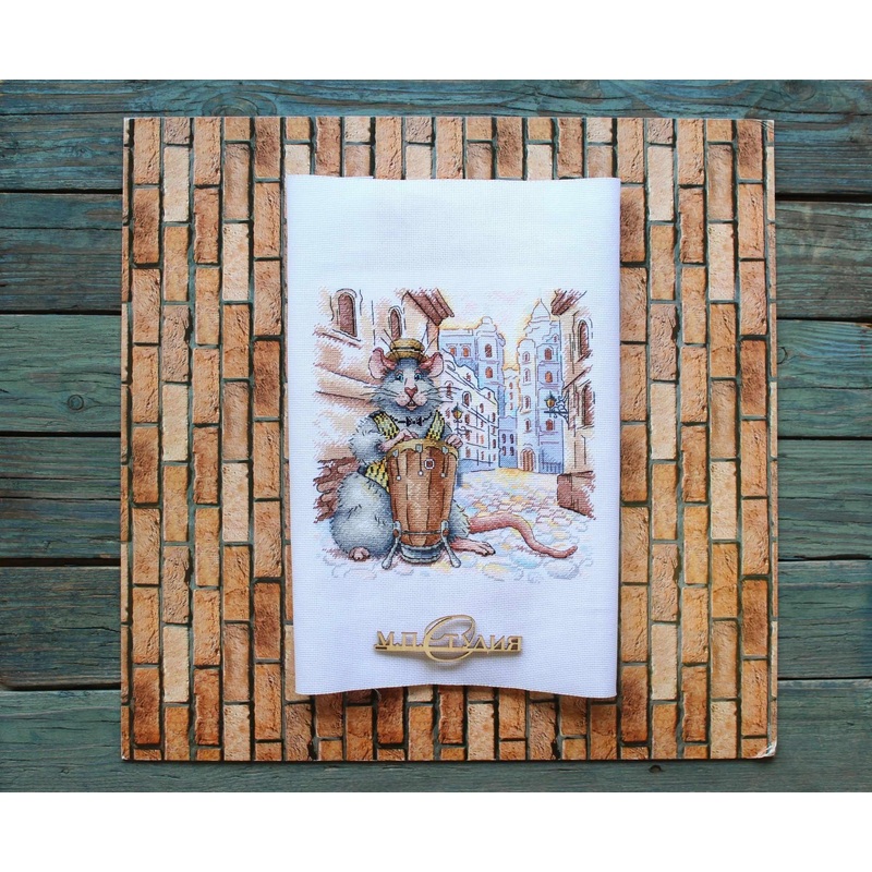 Italian Streets SNV-699 Counted Cross Stitch Kit
