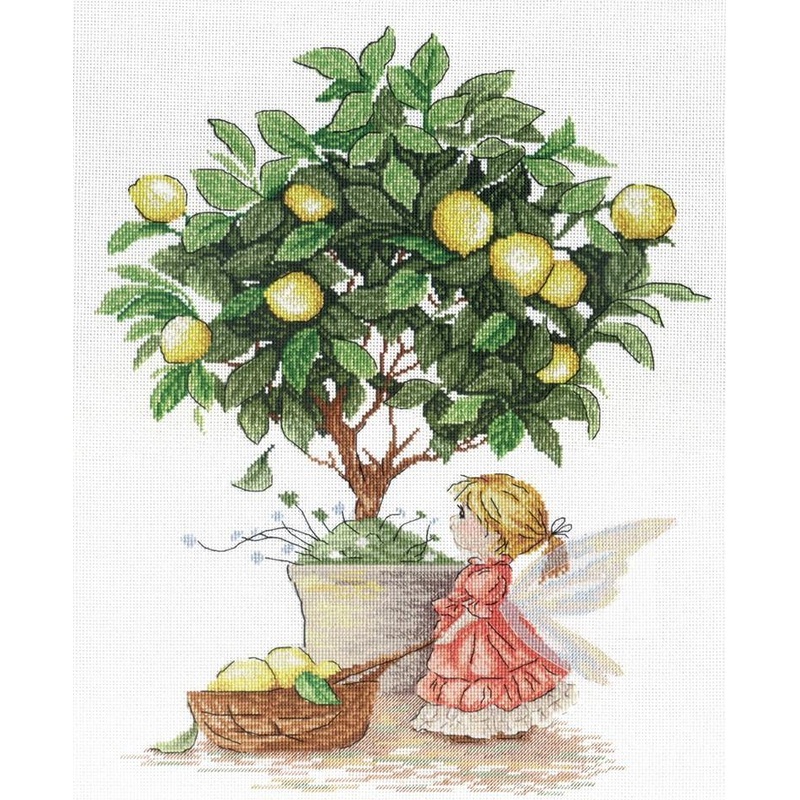 Lemon Fairy SNV-547 Counted Cross Stitch Kit