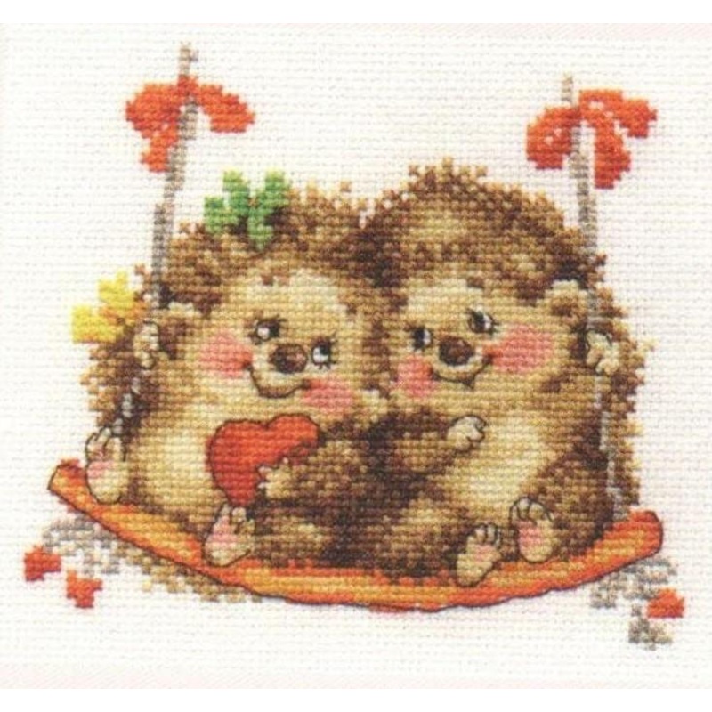 On the swings 0-115 Counted Cross-Stitch Kit