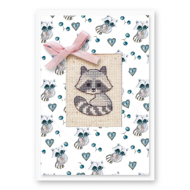 Post Card SP-60L Counted Cross-Stitch Kit