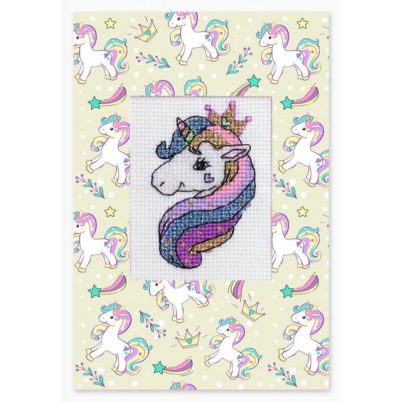Post Card SP-81L Counted Cross-Stitch Kit
