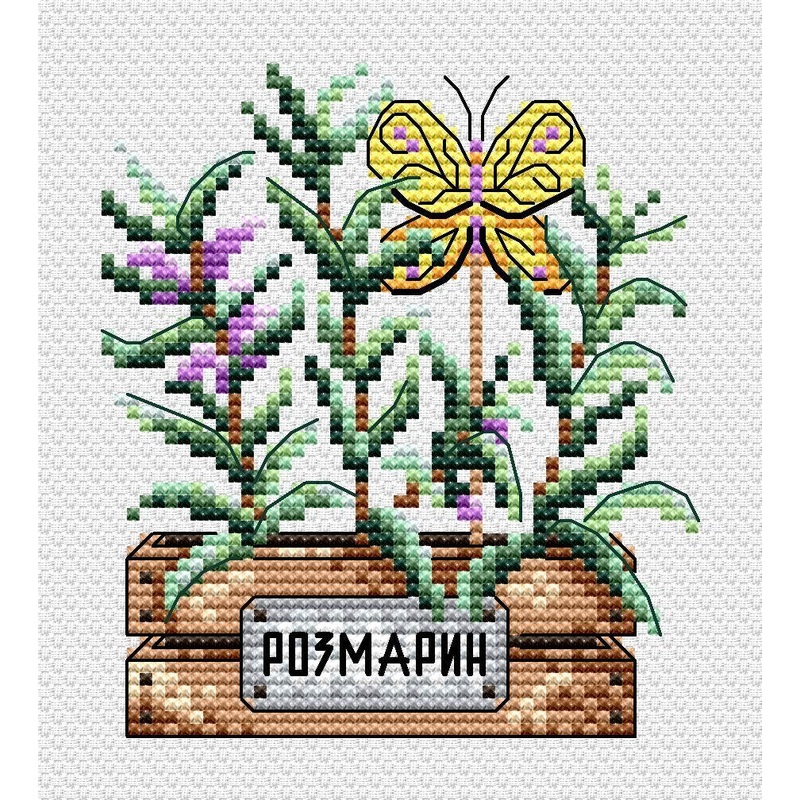 Rosemary SM-639 Counted Cross Stitch Kit