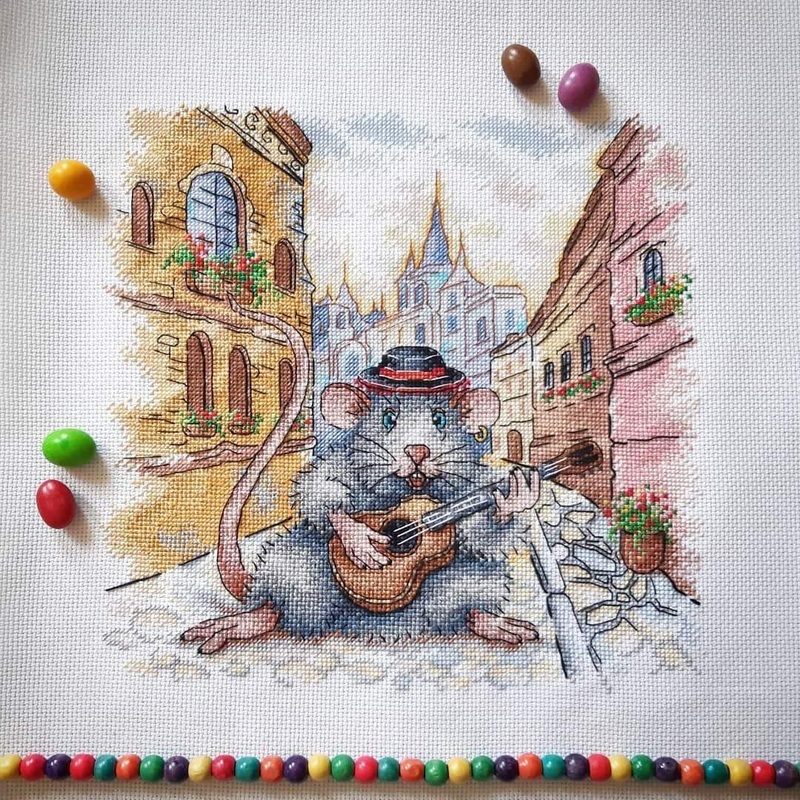Spanish Serenade SNV-697 Counted Cross Stitch Kit