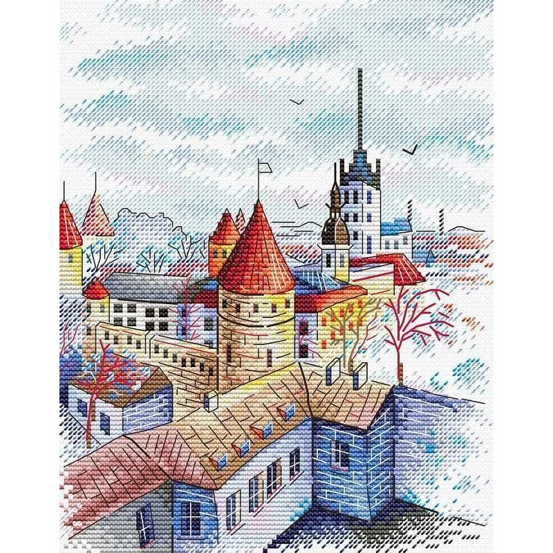 Towers M-524 / SM-524 Counted Cross Stitch Kit