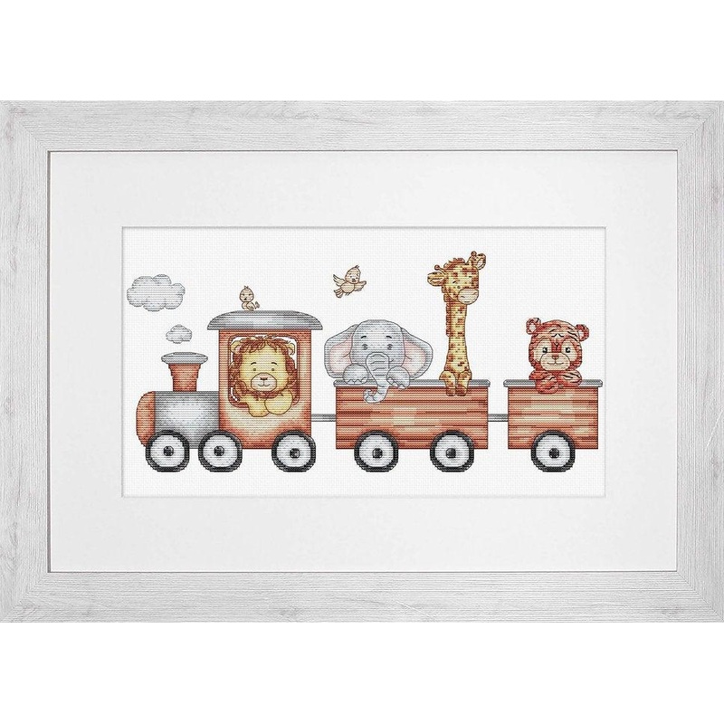 Train Journey B1190L Counted Cross-Stitch Kit