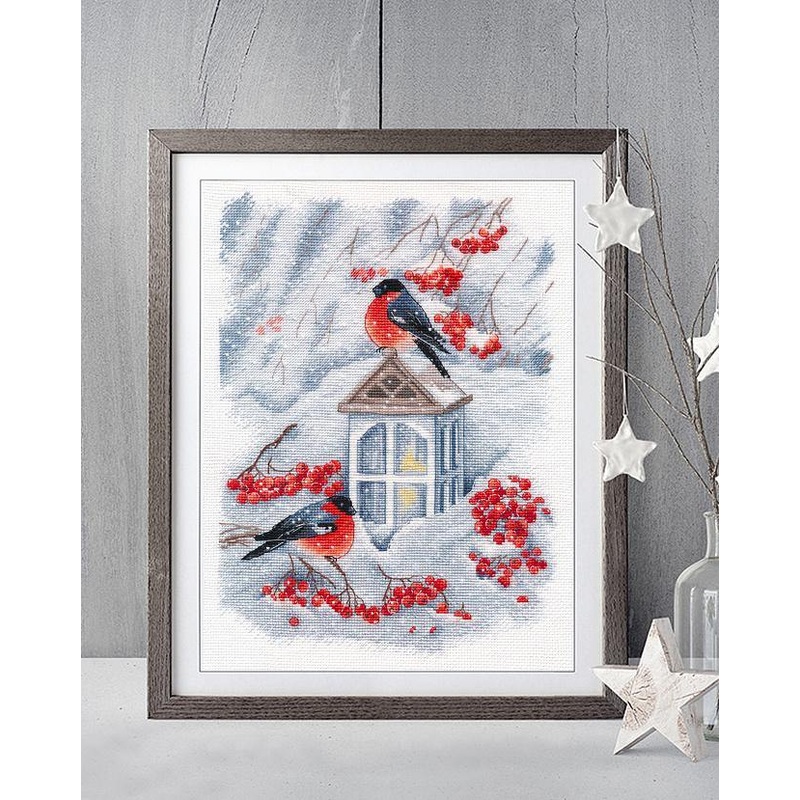 And it`s snowing, Christmas 1415 Counted Cross Stitch Kit