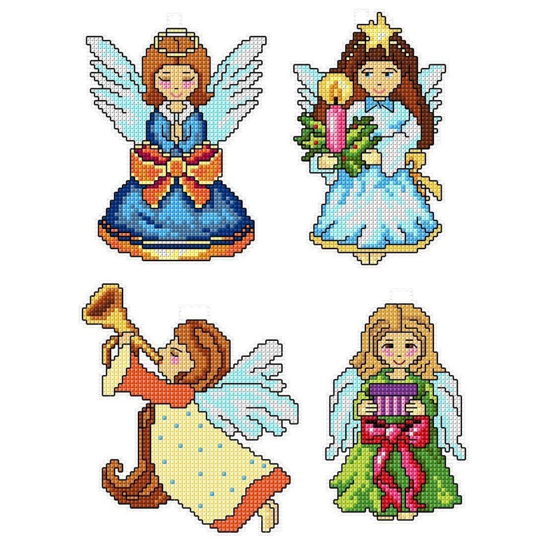 "Angels" 107CS Counted Cross-Stitch Kit