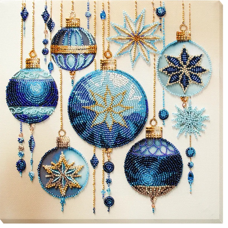 Bead Embroidery Kit - Crystal patterns AB-925