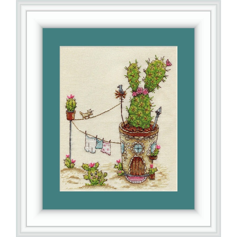 Cactuses CT-11 Counted Cross-Stitch Kit