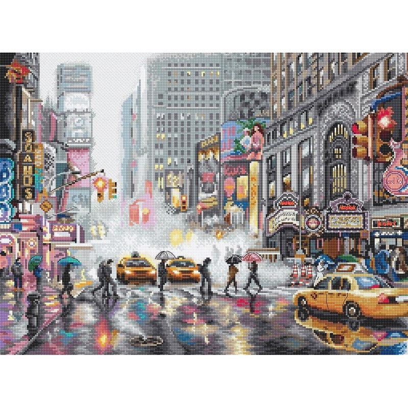Counted Cross Stitch Kit New York / Range: Cities L8012